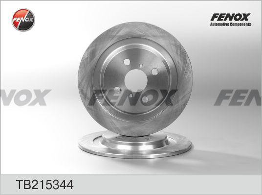 Fenox TB215344 - Гальмівний диск avtolavka.club