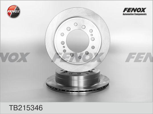 Fenox TB215346 - Гальмівний диск avtolavka.club