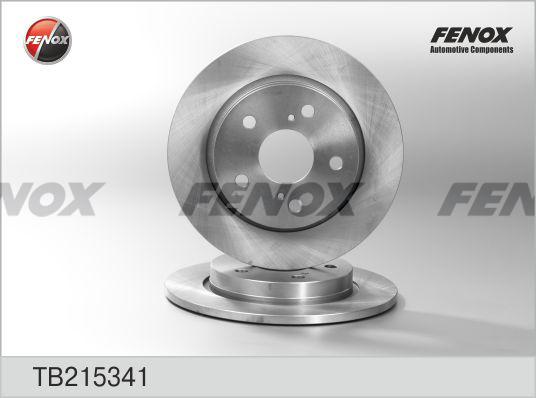 Fenox TB215341 - Гальмівний диск avtolavka.club