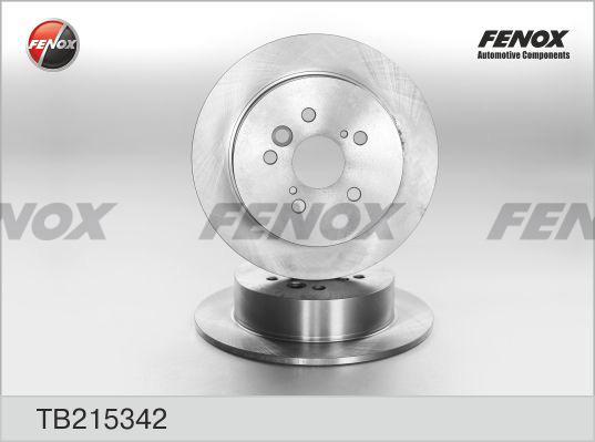 Fenox TB215342 - Гальмівний диск avtolavka.club