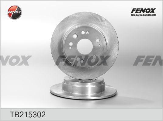 Fenox TB215302 - Гальмівний диск avtolavka.club