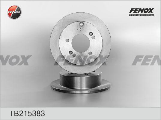 Fenox TB215383 - Гальмівний диск avtolavka.club