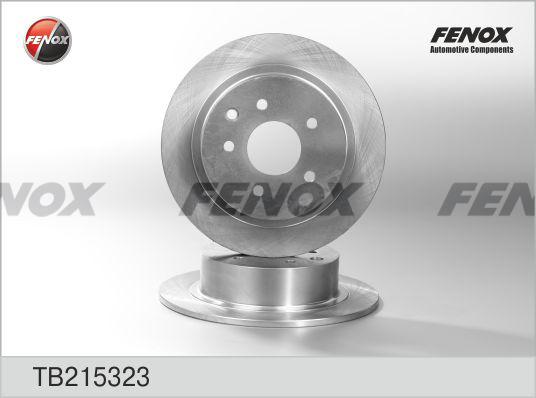 Fenox TB215323 - Гальмівний диск avtolavka.club