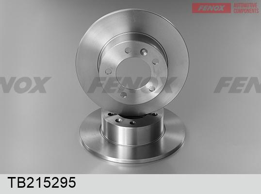 Fenox TB215295 - Гальмівний диск avtolavka.club