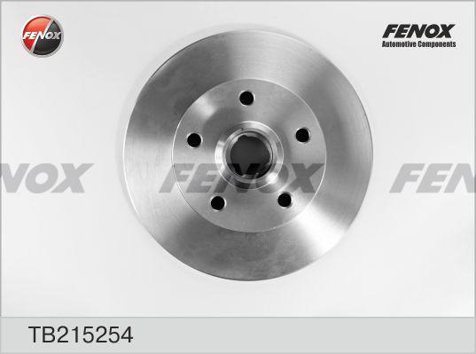 Fenox TB215254 - Гальмівний диск avtolavka.club