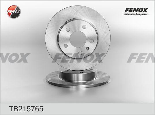 Fenox TB215765 - Гальмівний диск avtolavka.club