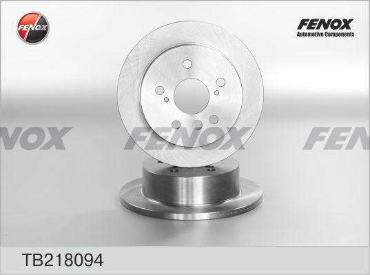 Fenox TB218094 - Гальмівний диск avtolavka.club