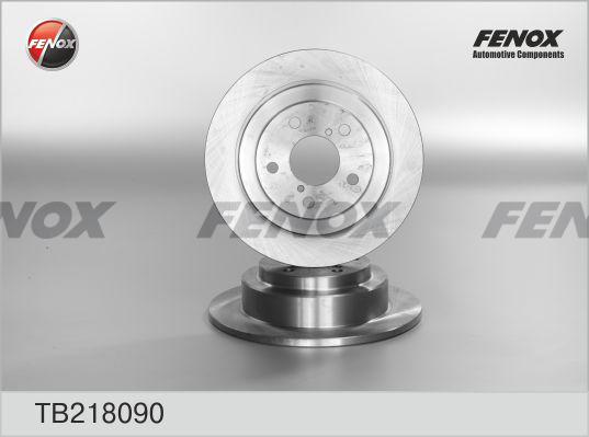 Fenox TB218090 - Гальмівний диск avtolavka.club