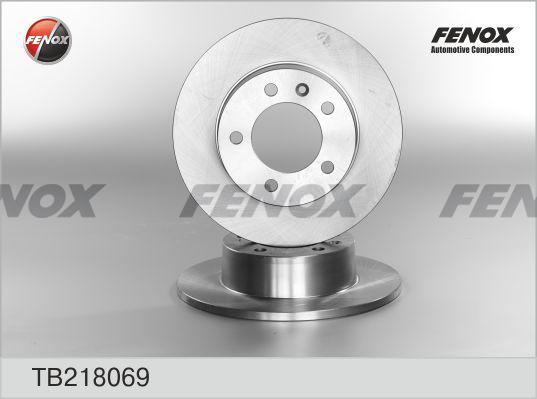 Fenox TB218069 - Гальмівний диск avtolavka.club