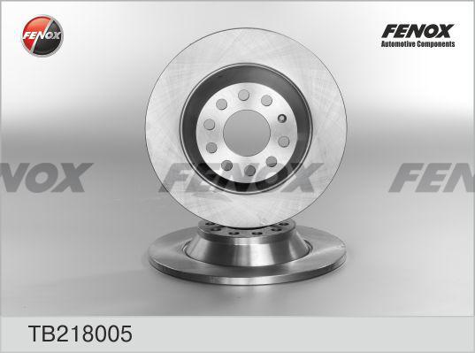 Fenox TB218005 - Гальмівний диск avtolavka.club