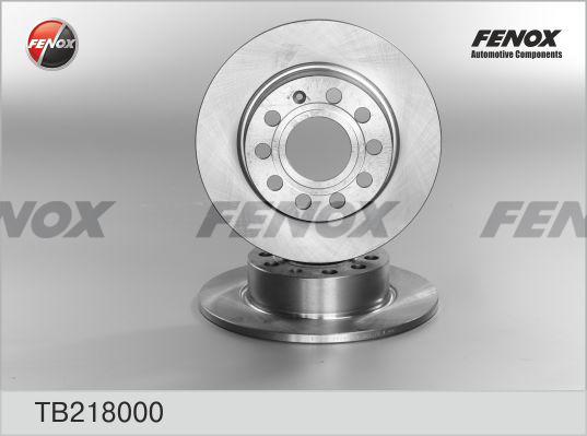 Fenox TB218000 - Гальмівний диск avtolavka.club