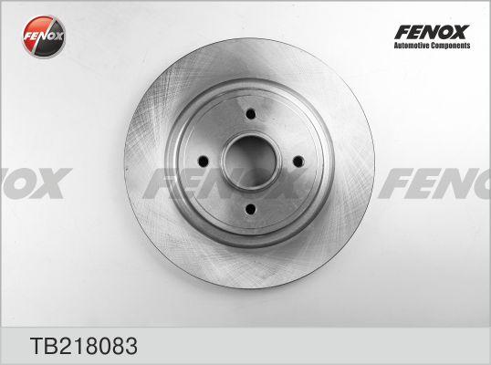 Fenox TB218083 - Гальмівний диск avtolavka.club