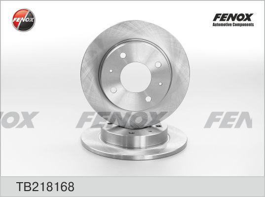 Fenox TB218168 - Гальмівний диск avtolavka.club