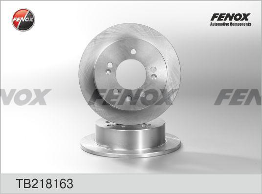 Fenox TB218163 - Гальмівний диск avtolavka.club