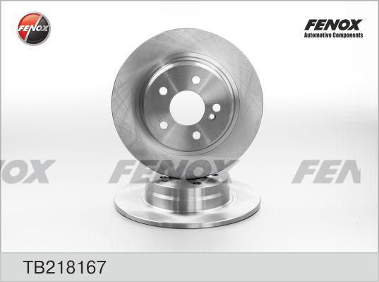 Fenox TB218167 - Гальмівний диск avtolavka.club