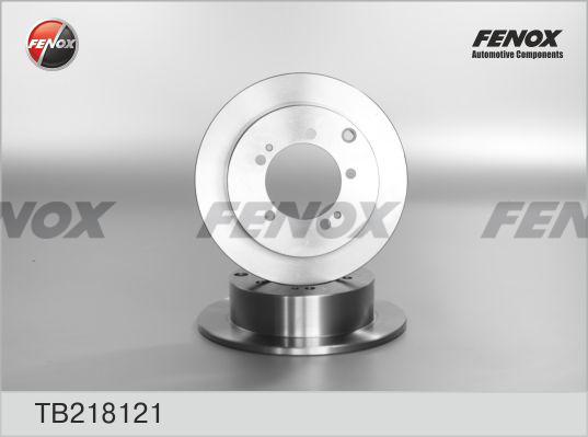 Fenox TB218121 - Гальмівний диск avtolavka.club