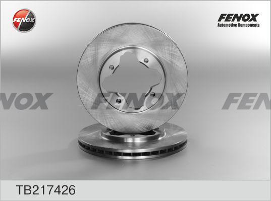 Fenox TB217426 - Гальмівний диск avtolavka.club