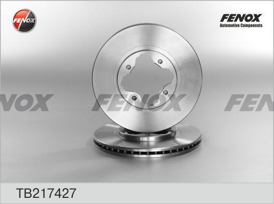 Fenox TB217427 - Гальмівний диск avtolavka.club