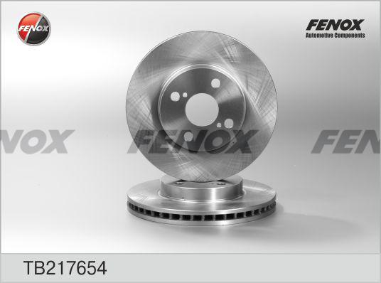 Fenox TB217654 - Гальмівний диск avtolavka.club