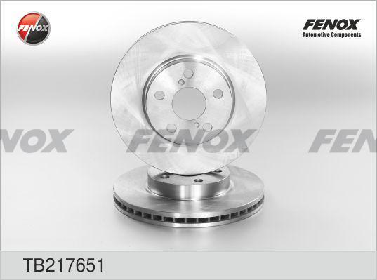 Fenox TB217651 - Гальмівний диск avtolavka.club