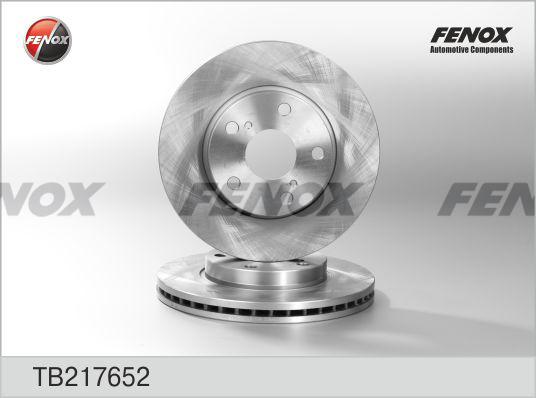 Fenox TB217652 - Гальмівний диск avtolavka.club