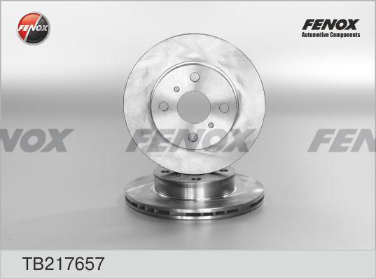 Fenox TB217657 - Гальмівний диск avtolavka.club