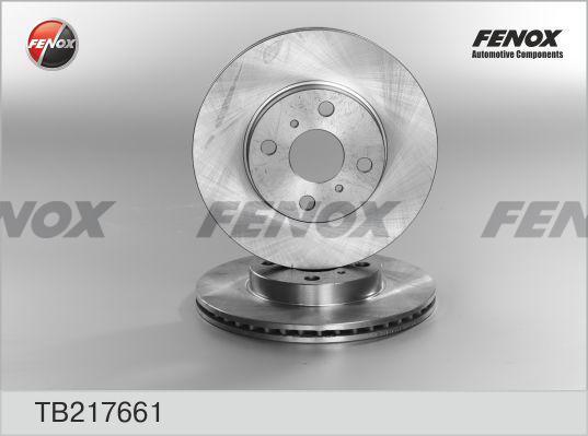 Fenox TB217661 - Гальмівний диск avtolavka.club