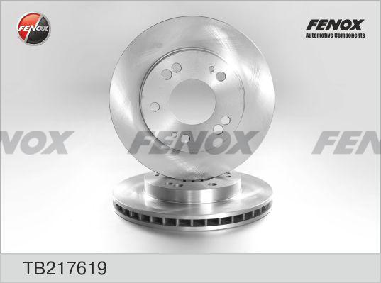 Fenox TB217619 - Гальмівний диск avtolavka.club