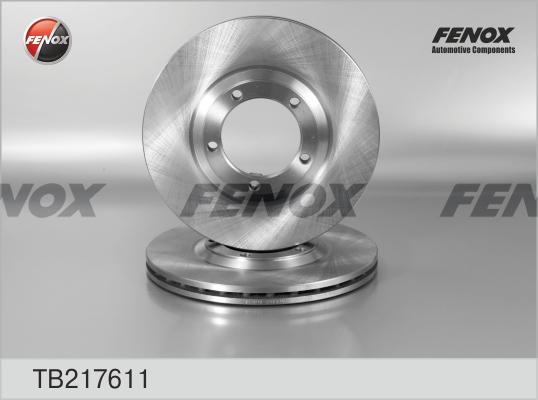 Fenox TB217611 - Гальмівний диск avtolavka.club