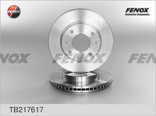 Fenox TB217617 - Гальмівний диск avtolavka.club