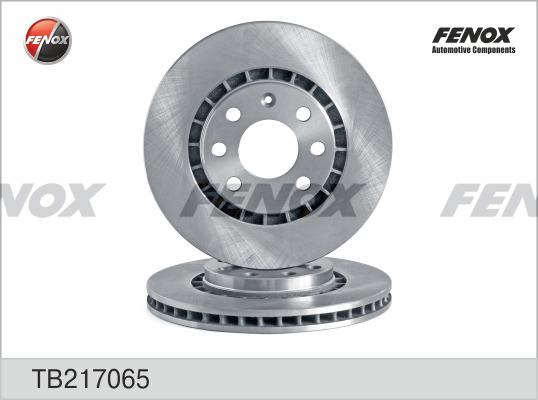 Fenox TB217065 - Гальмівний диск avtolavka.club