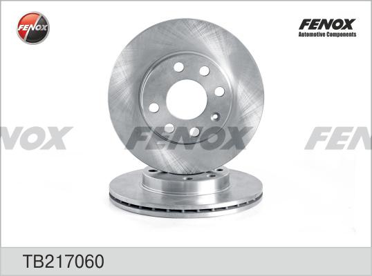 Fenox TB217060 - Гальмівний диск avtolavka.club