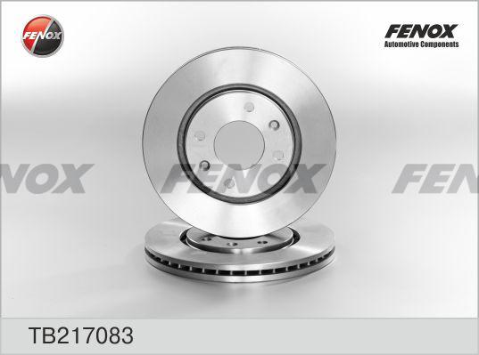 Fenox TB217083 - Гальмівний диск avtolavka.club