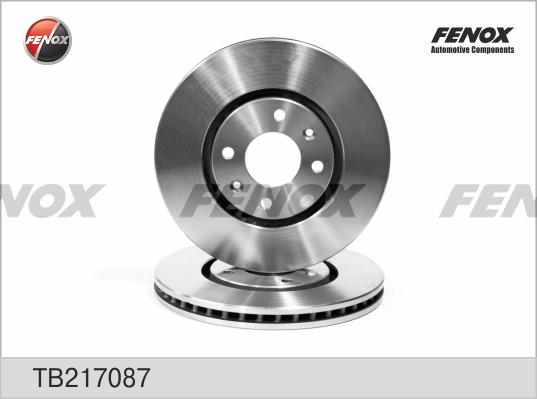 Fenox TB217087 - Гальмівний диск avtolavka.club