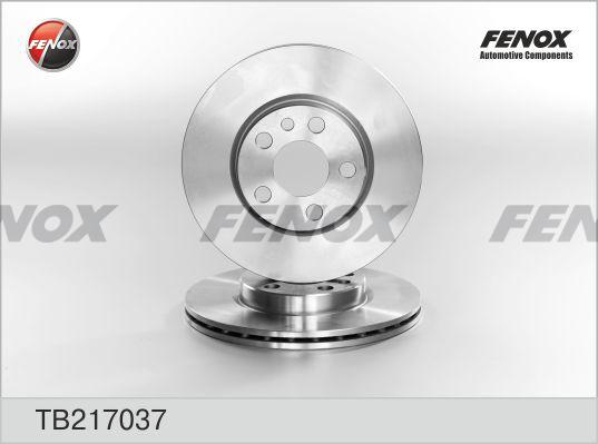 Fenox TB217037 - Гальмівний диск avtolavka.club