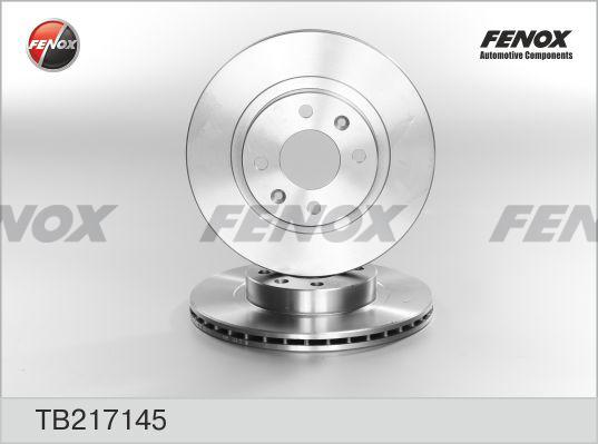 Fenox TB217145 - Гальмівний диск avtolavka.club