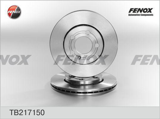 Fenox TB217150 - Гальмівний диск avtolavka.club