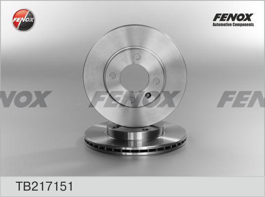 Fenox TB217151 - Гальмівний диск avtolavka.club