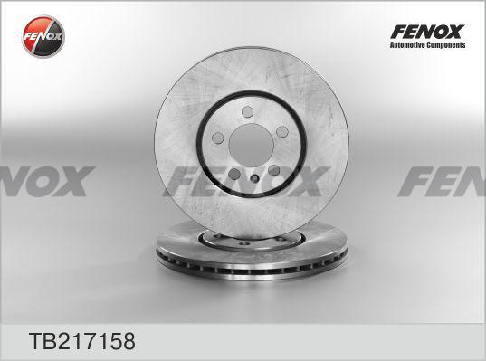 Fenox TB217158 - Гальмівний диск avtolavka.club