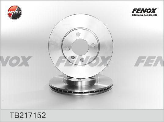 Fenox TB217152 - Гальмівний диск avtolavka.club