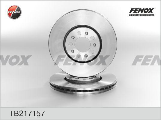 Fenox TB217157 - Гальмівний диск avtolavka.club