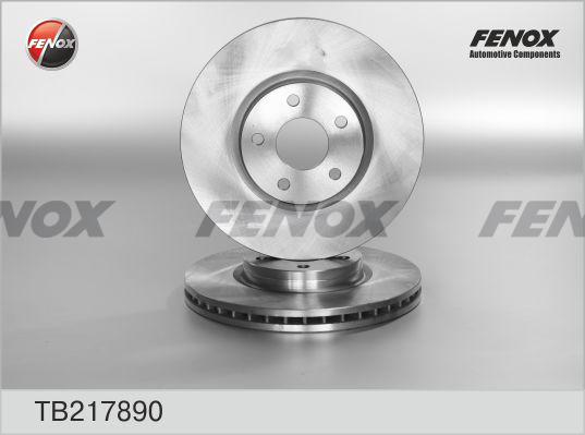 Fenox TB217890 - Гальмівний диск avtolavka.club