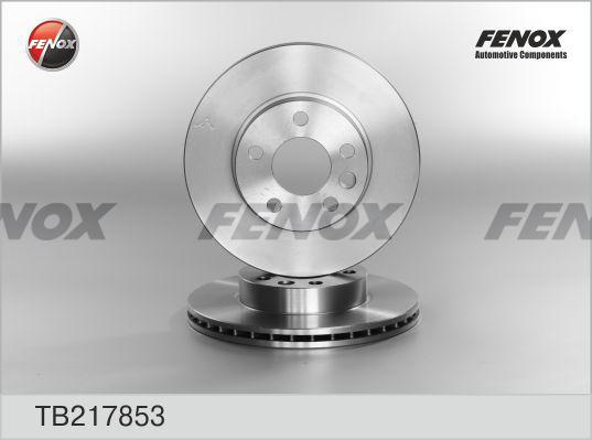 Fenox TB217853 - Гальмівний диск avtolavka.club