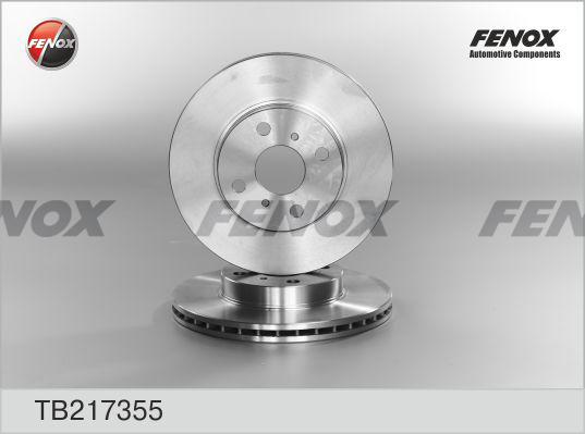 Fenox TB217355 - Гальмівний диск avtolavka.club