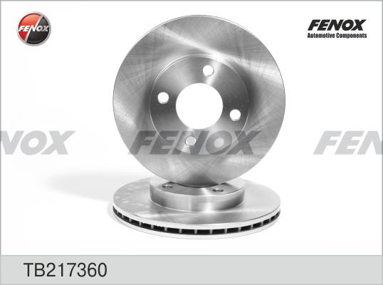 Fenox TB217360 - Гальмівний диск avtolavka.club