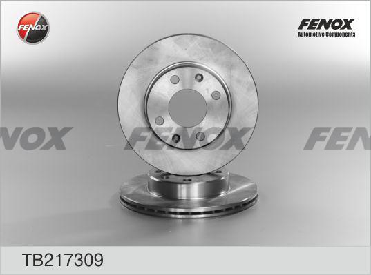 Fenox TB217309 - Гальмівний диск avtolavka.club