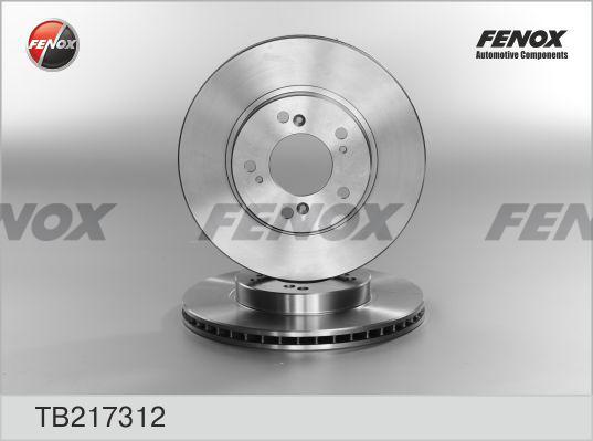 Fenox TB217312 - Гальмівний диск avtolavka.club