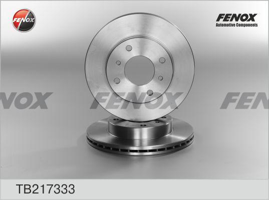 Fenox TB217333 - Гальмівний диск avtolavka.club