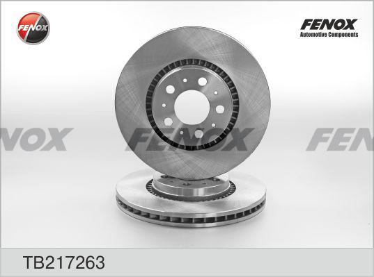 Fenox TB217263 - Гальмівний диск avtolavka.club