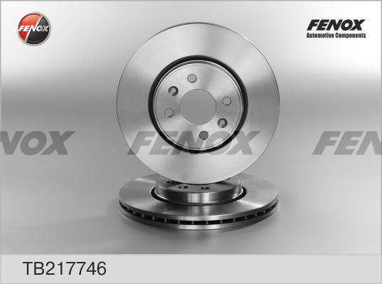 Fenox TB217746 - Гальмівний диск avtolavka.club